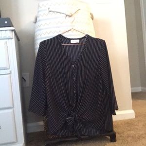 Ces Femme navy blouse